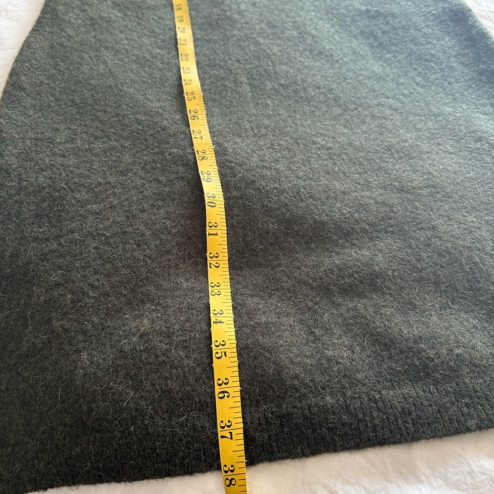Vince sage green knit tank dress, size large - Picture 11 of 14